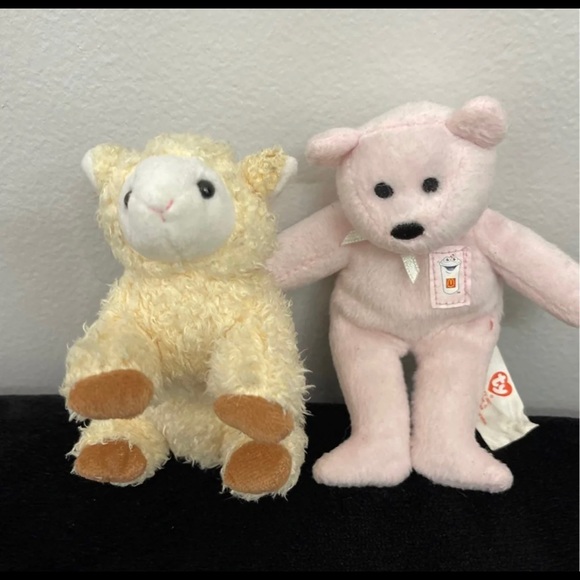 Teenie Beanie Babies x 2 - Picture 2 of 7